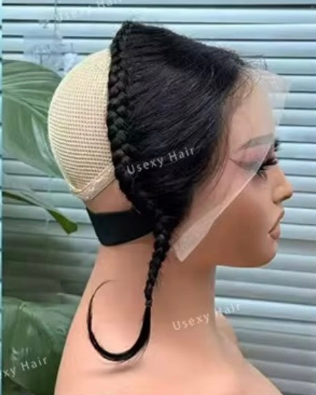 Perruque DEMI-FRONTALE