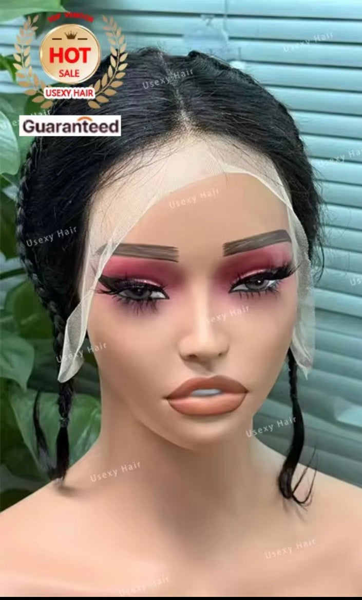 Perruque DEMI-FRONTALE