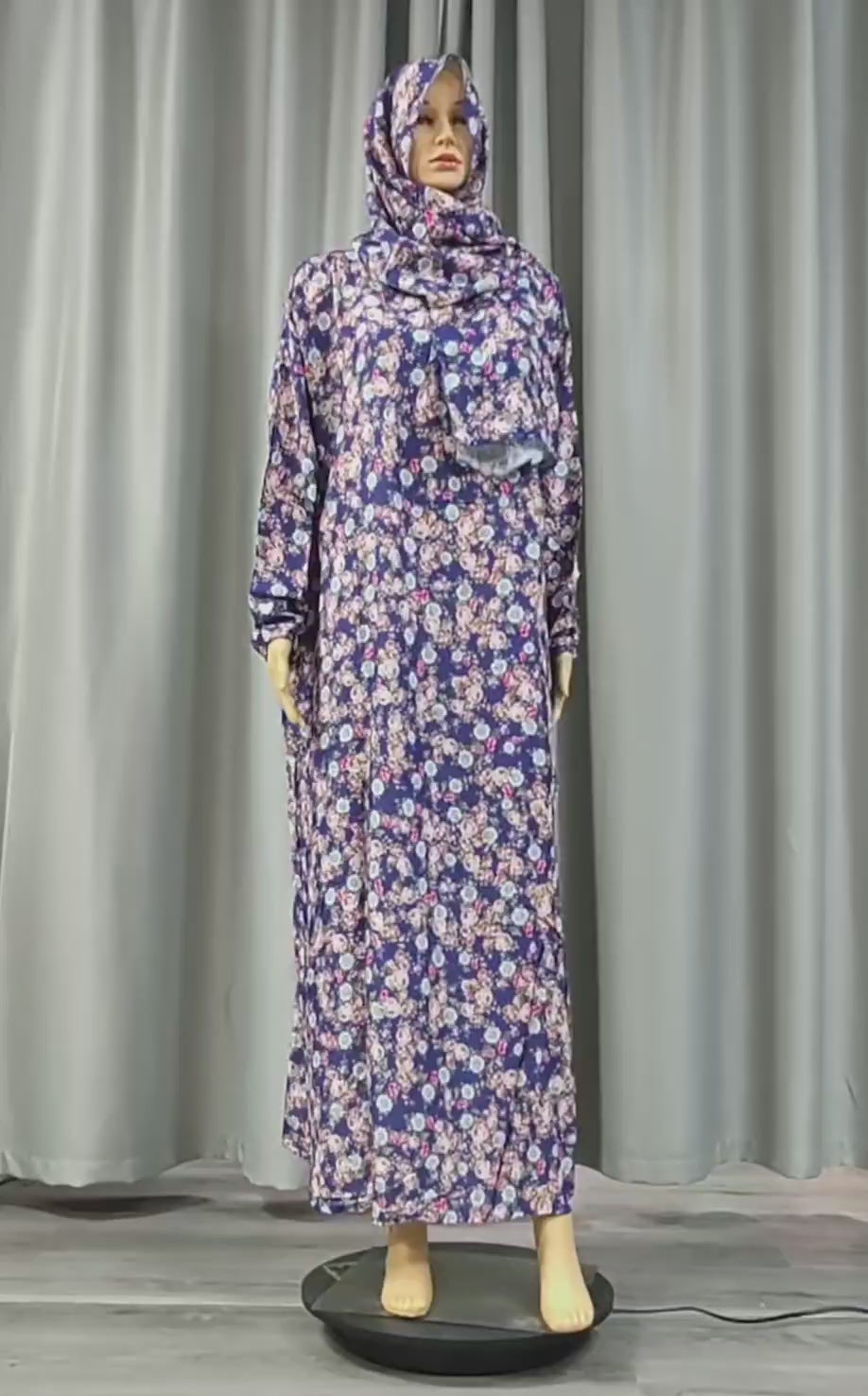 🌺PINK DRESS ~ built-in veil