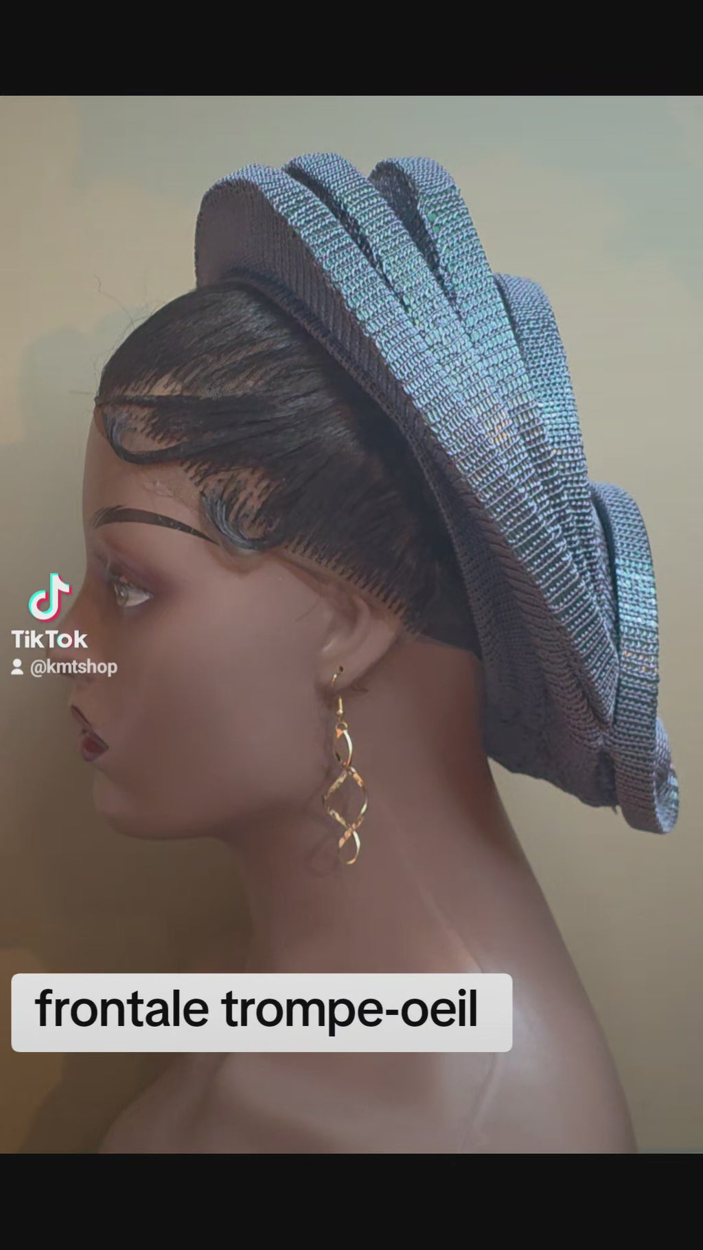 Frontal trompe-l'oeil caviar