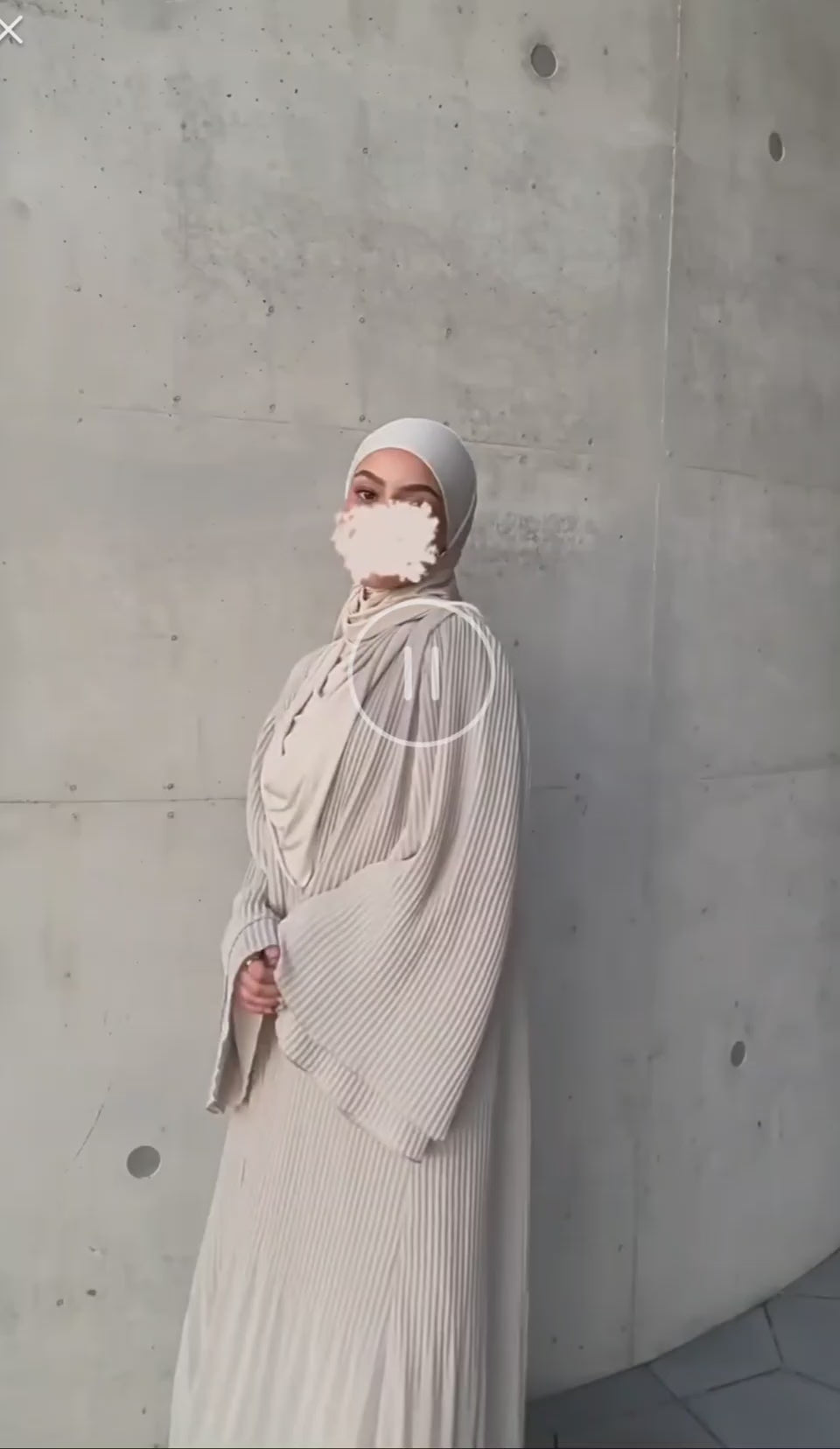 Abaya modeste SAPHIRA