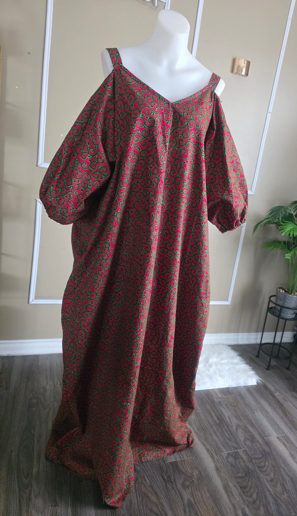 Robe longue épaules dénudées