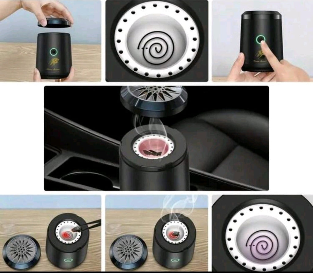Brûleur d'Encens Électrique Portable Luxury - Édition Zen