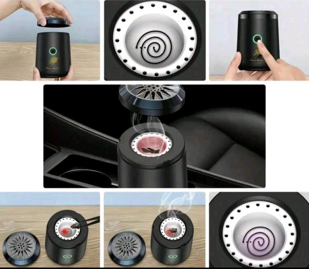 Brûleur d'Encens Électrique Portable Luxury - Édition Zen