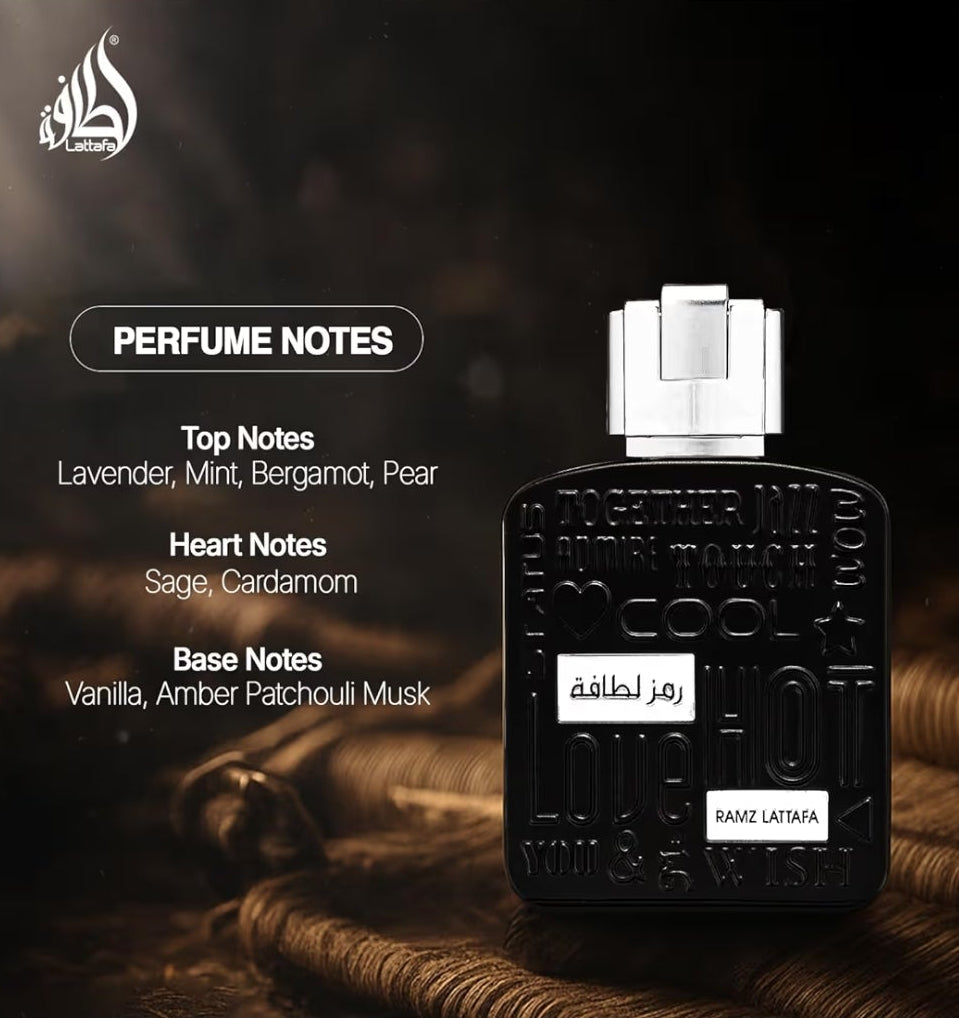 Lattafa Ramz Silver - Eau de Parfum 100ml