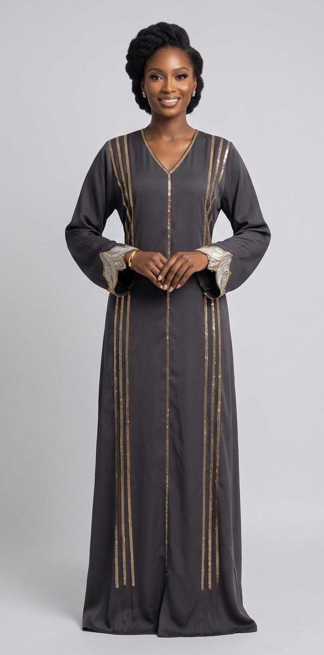 Abaya Sultana  - Gris