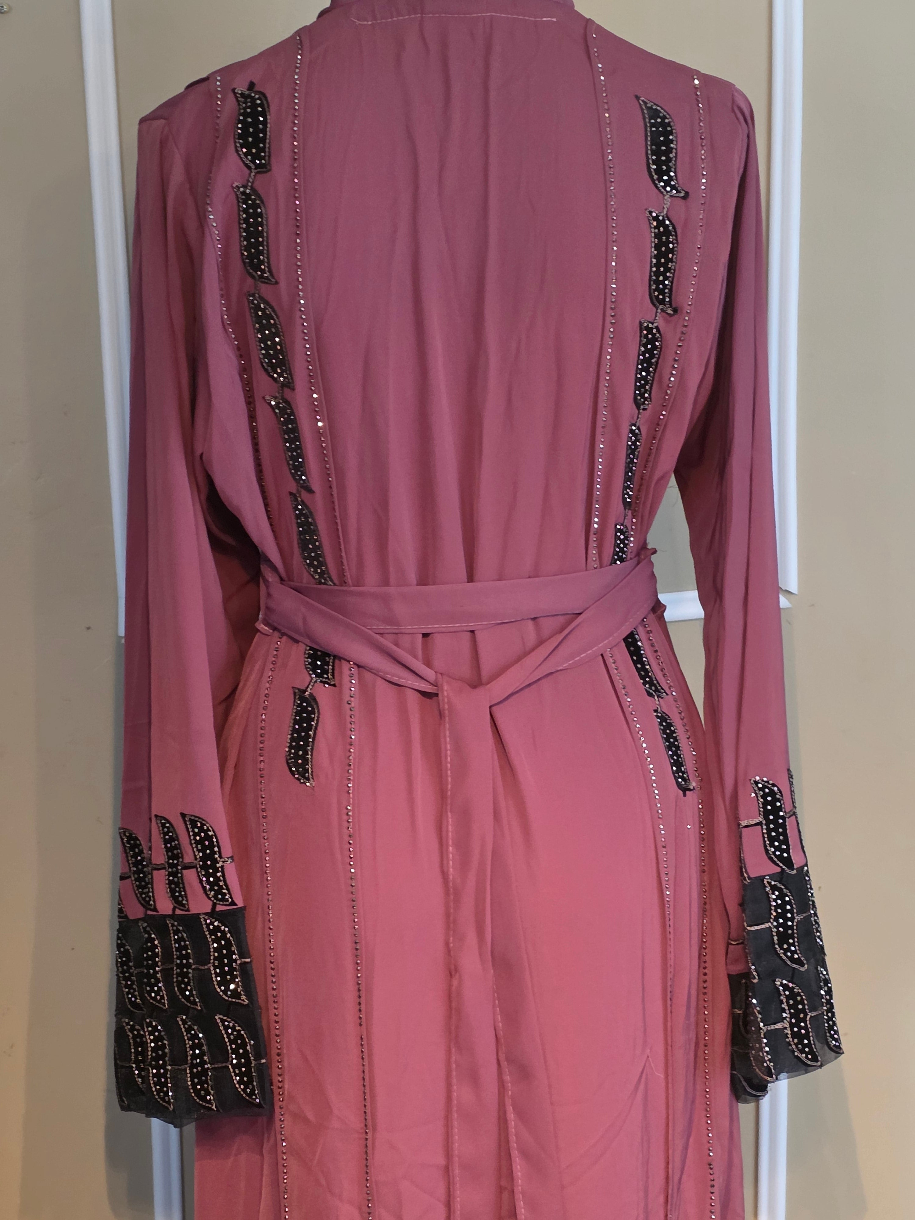Abaya Élégance ruby