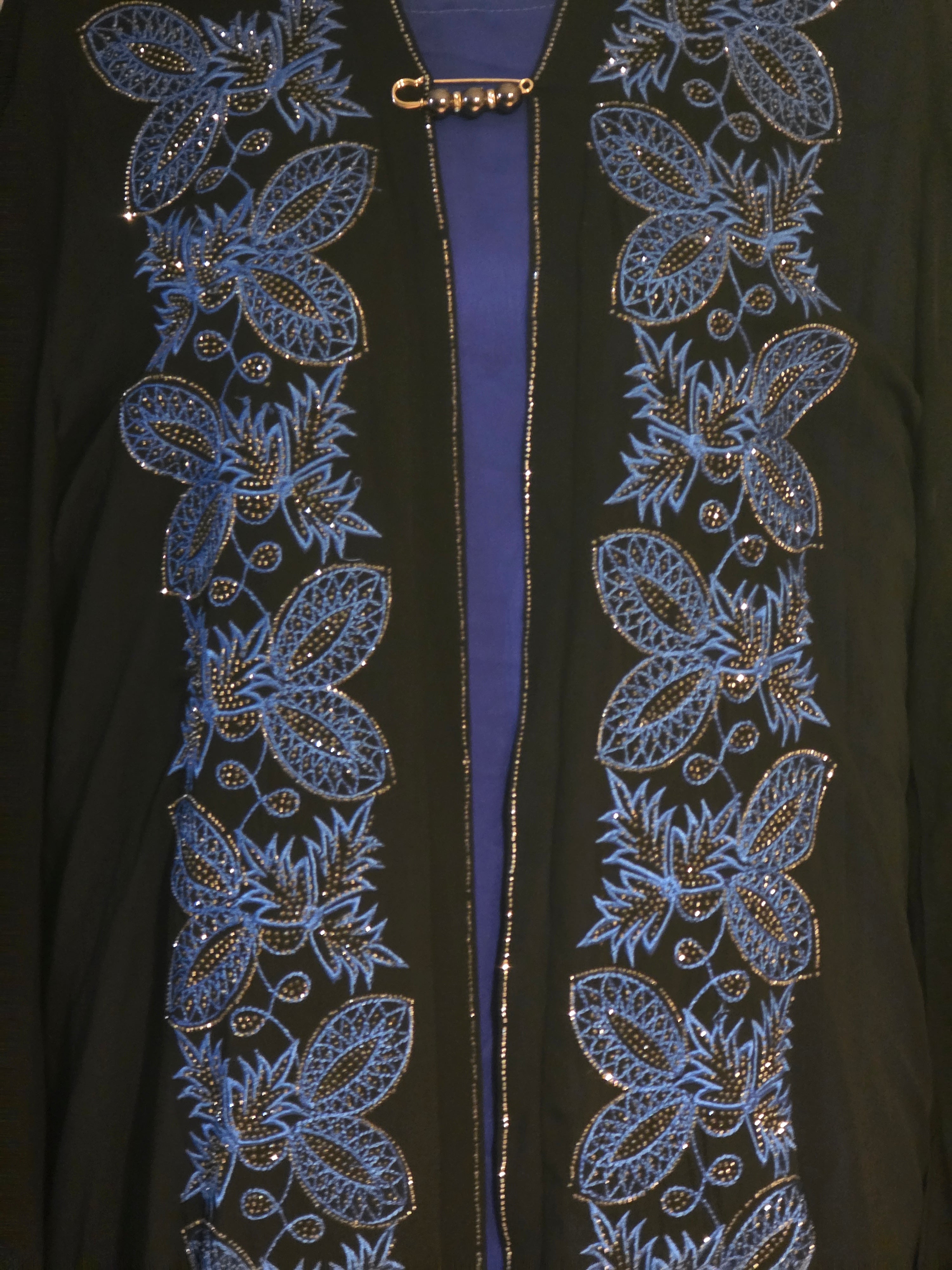 Abaya Noor - Bleu