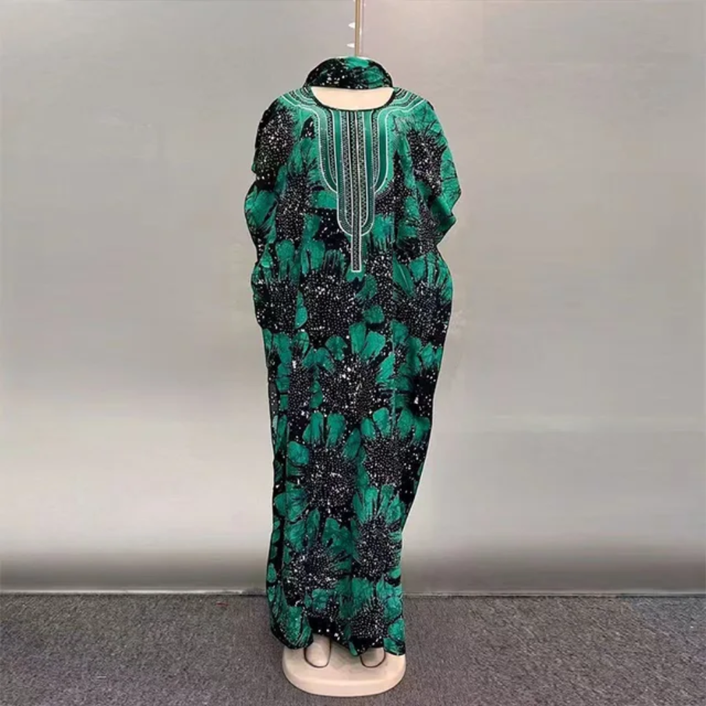 Boubou with matching veil
