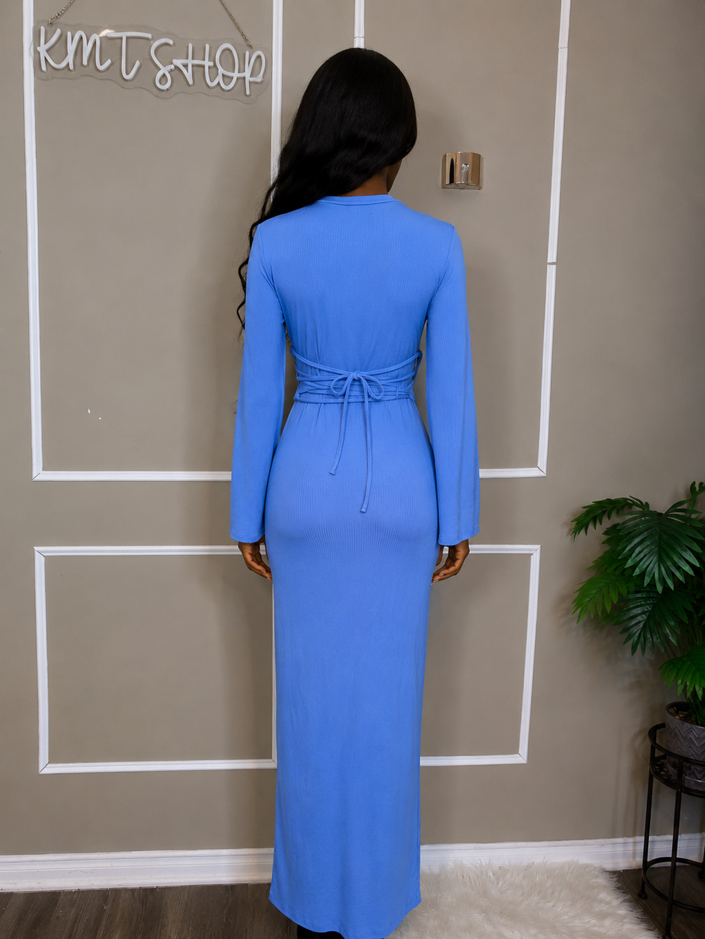 Robe Longue Sculptante