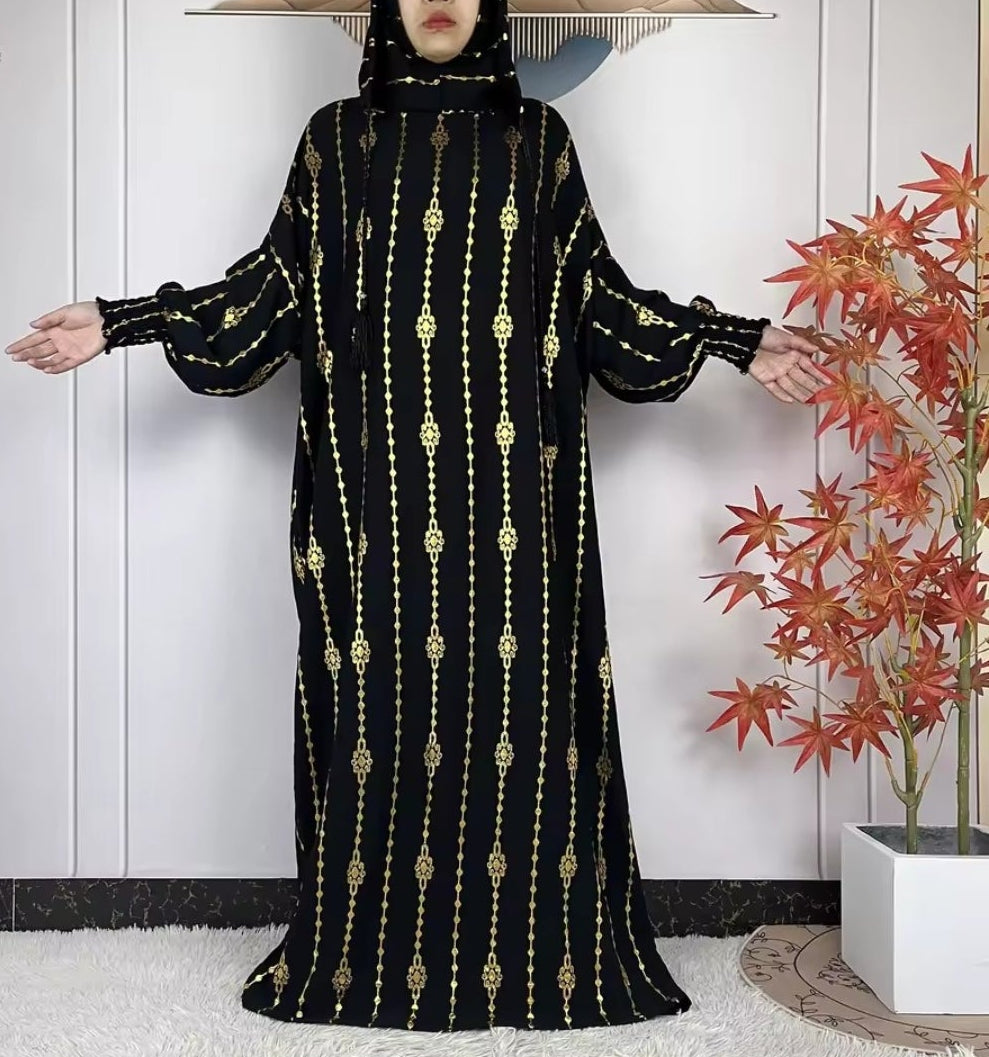 Robe capuche
