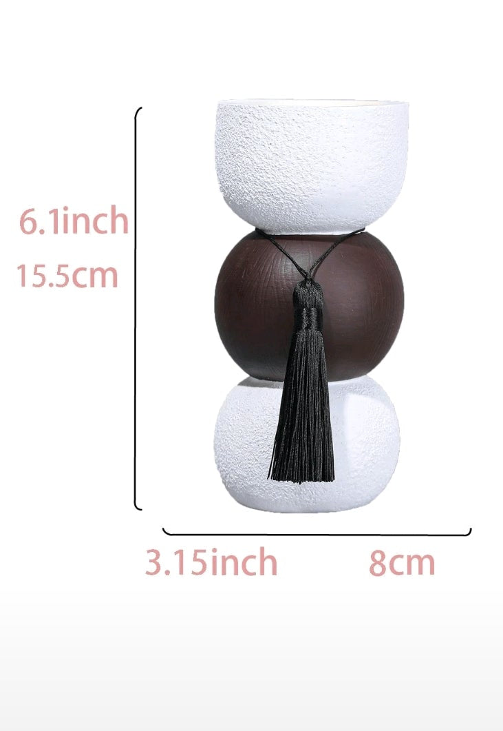 Sculpta Zen – Brûleur d’encens premium Blanc