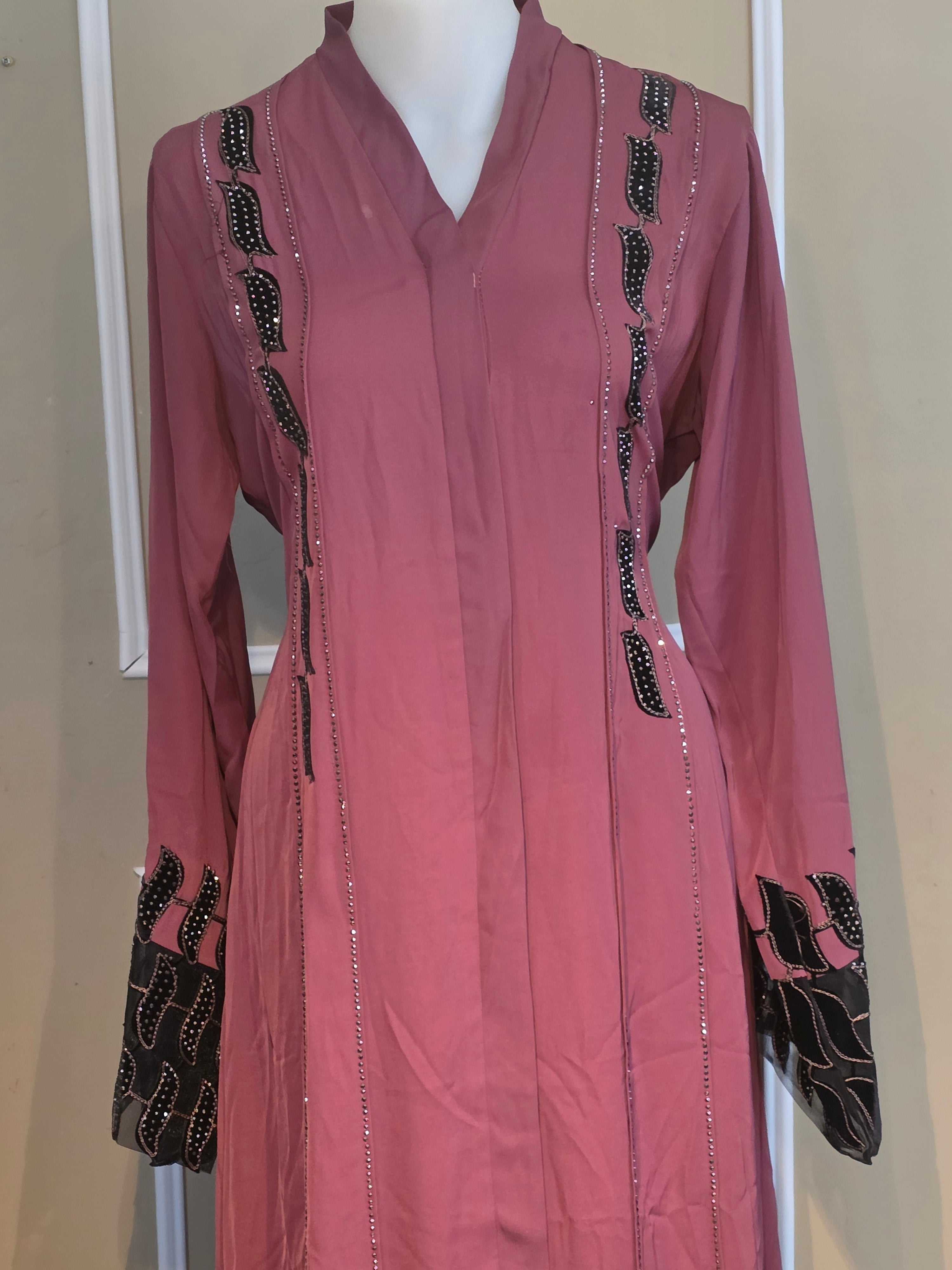 Abaya Élégance ruby