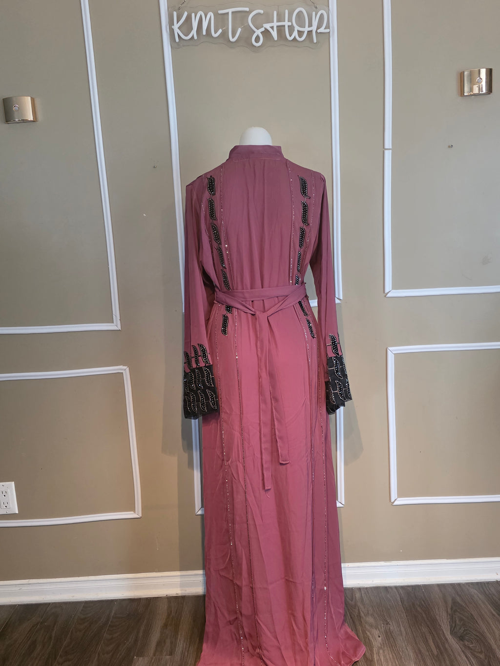Abaya Élégance ruby