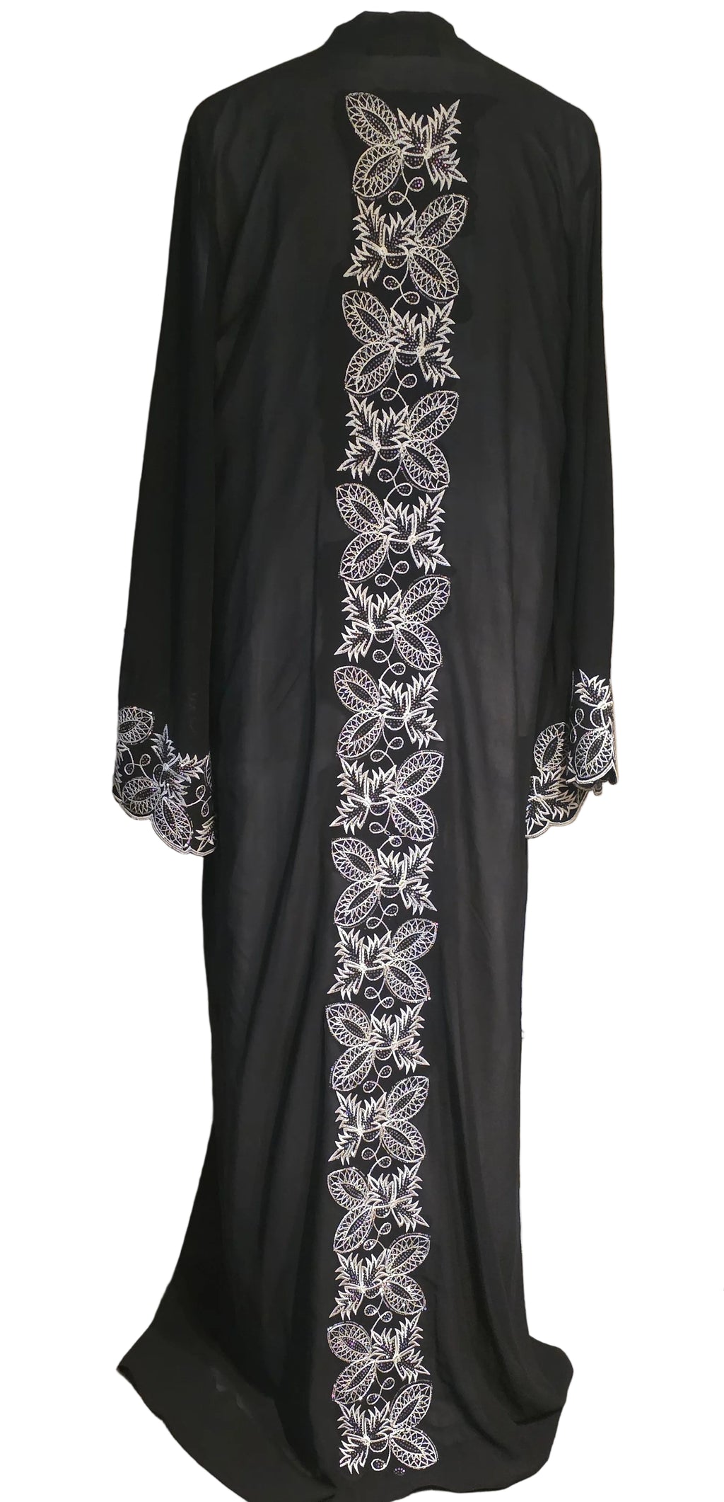 Abaya Noor  - blanc