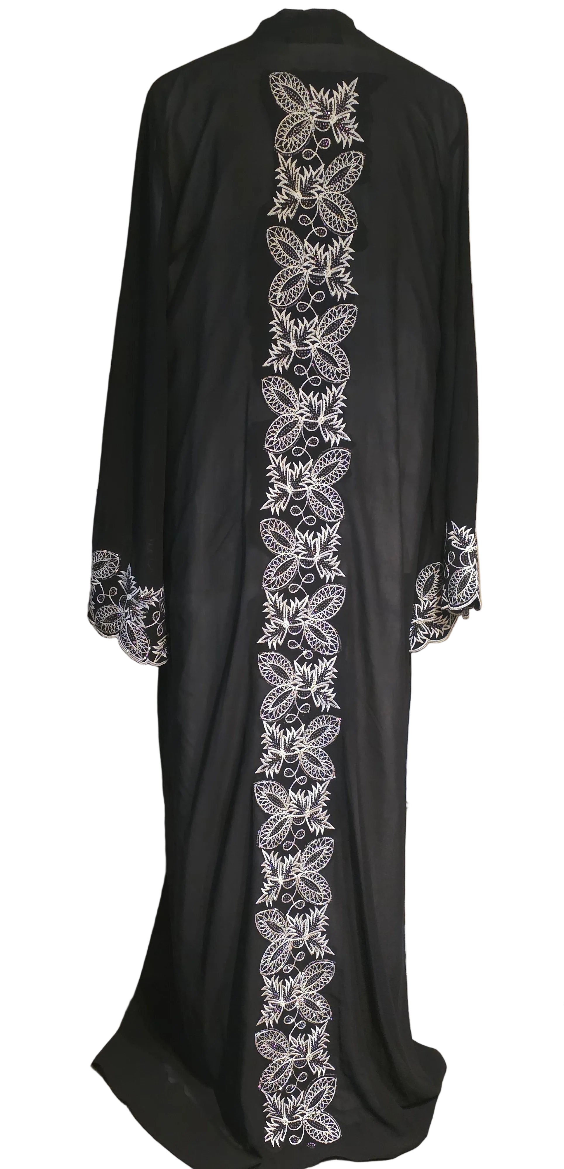 Abaya Noor  - blanc