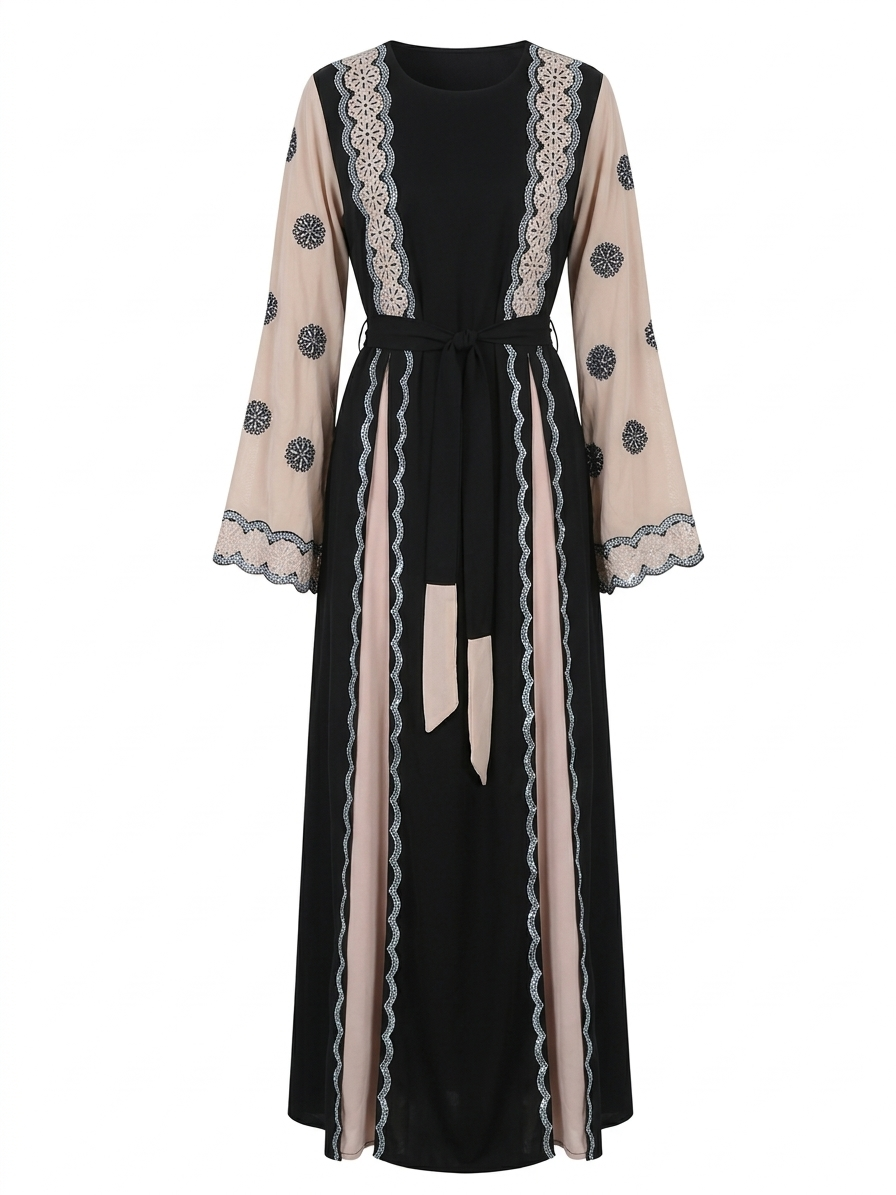Abaya Perla - Noir