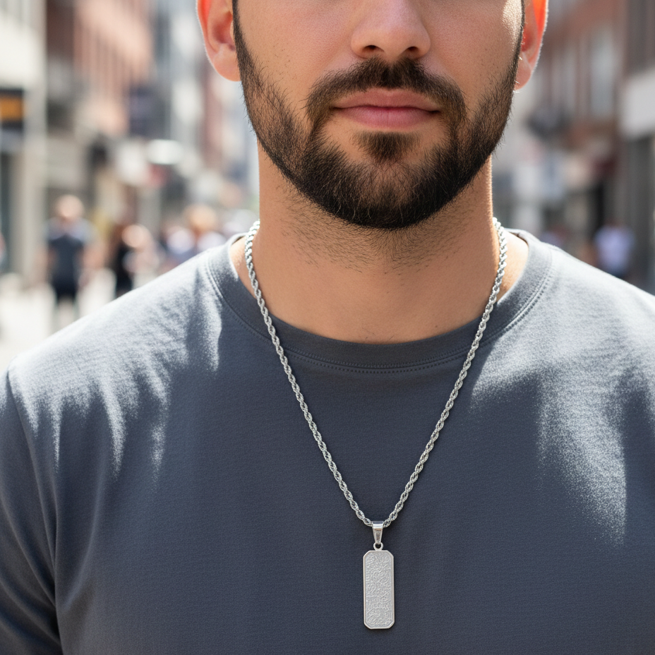 Ayatul Kursi Necklace | Men