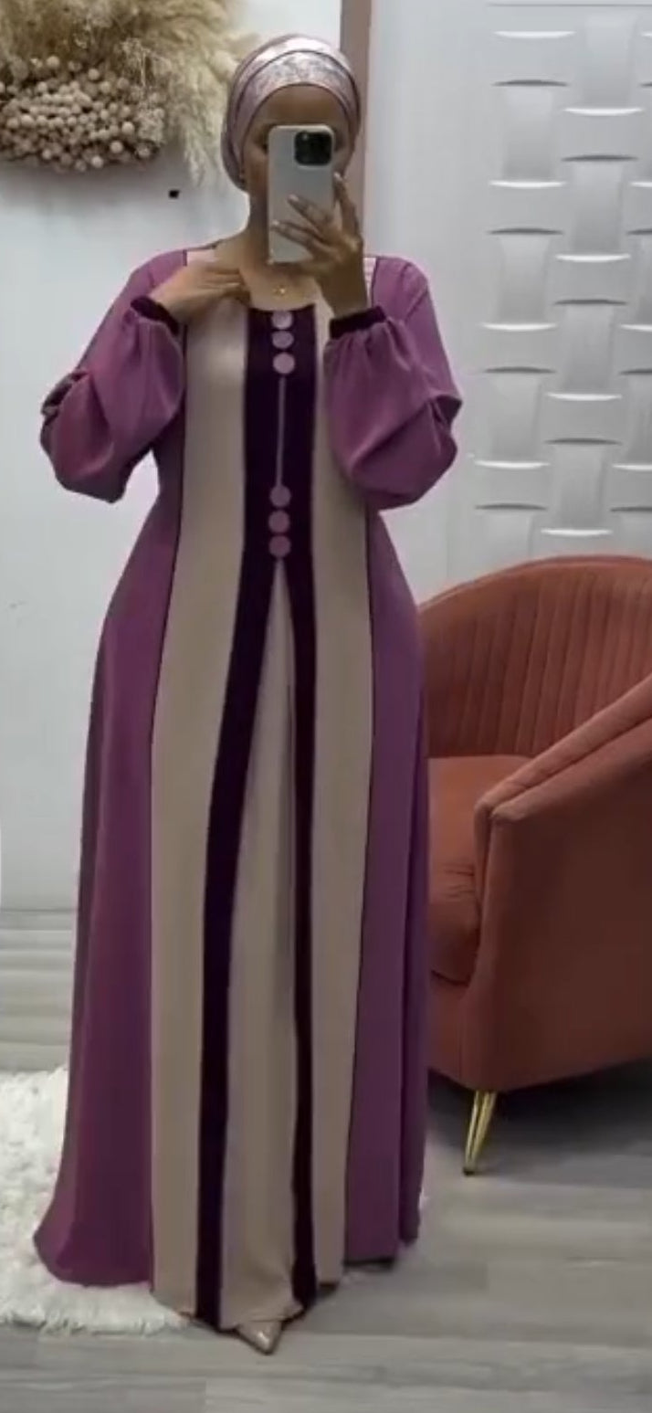 Abaya Dija - VIOLET