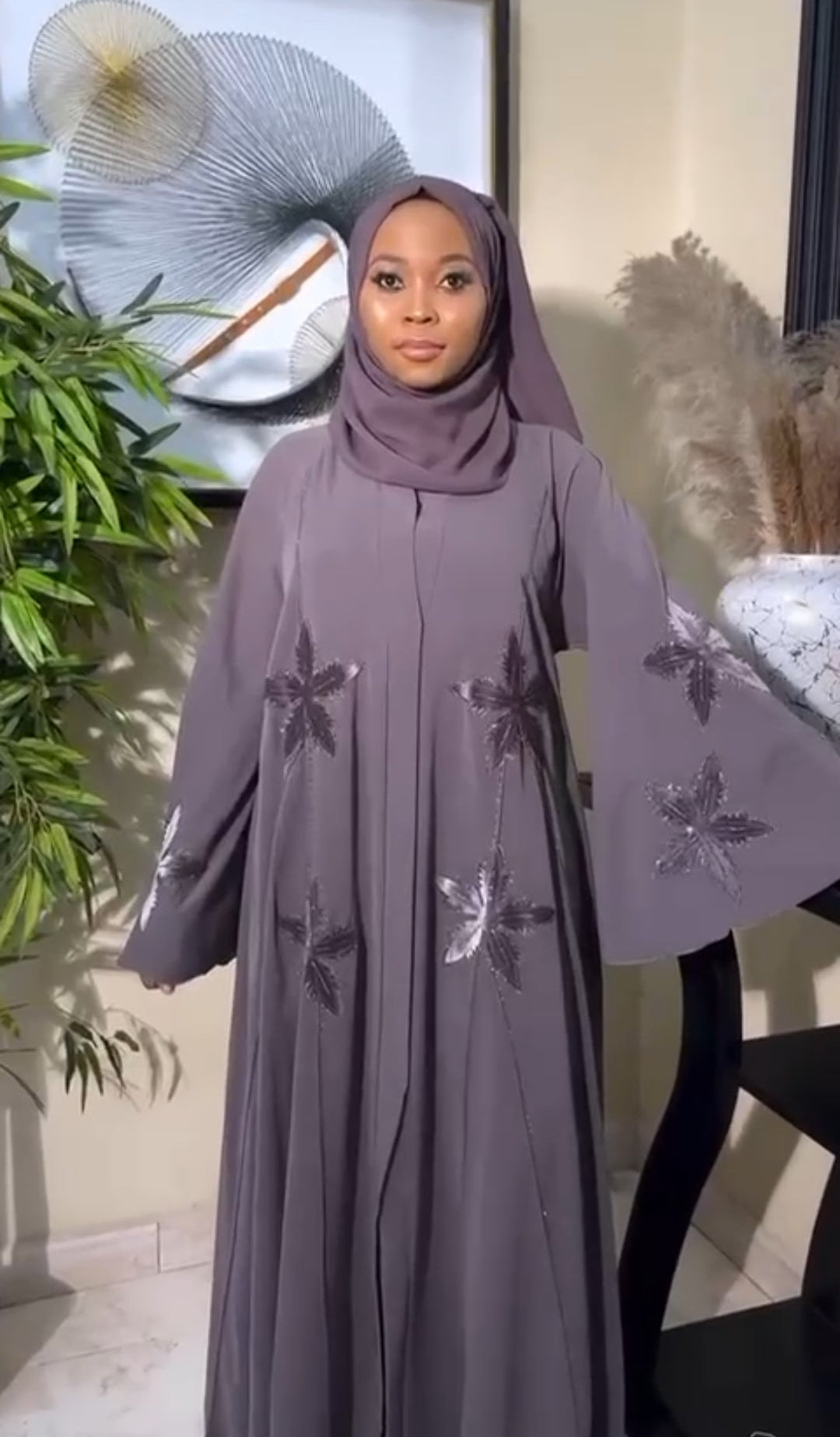 Abaya dubaï oval