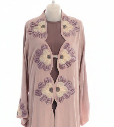 Abaya Dahlia  -  Marron