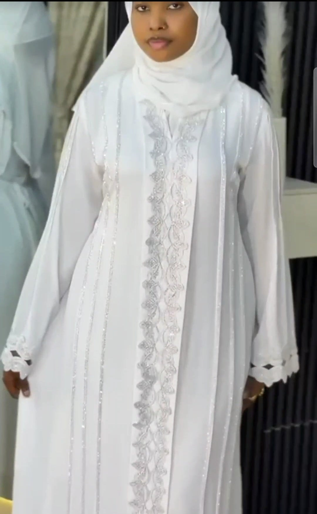 Abaya Elegance white