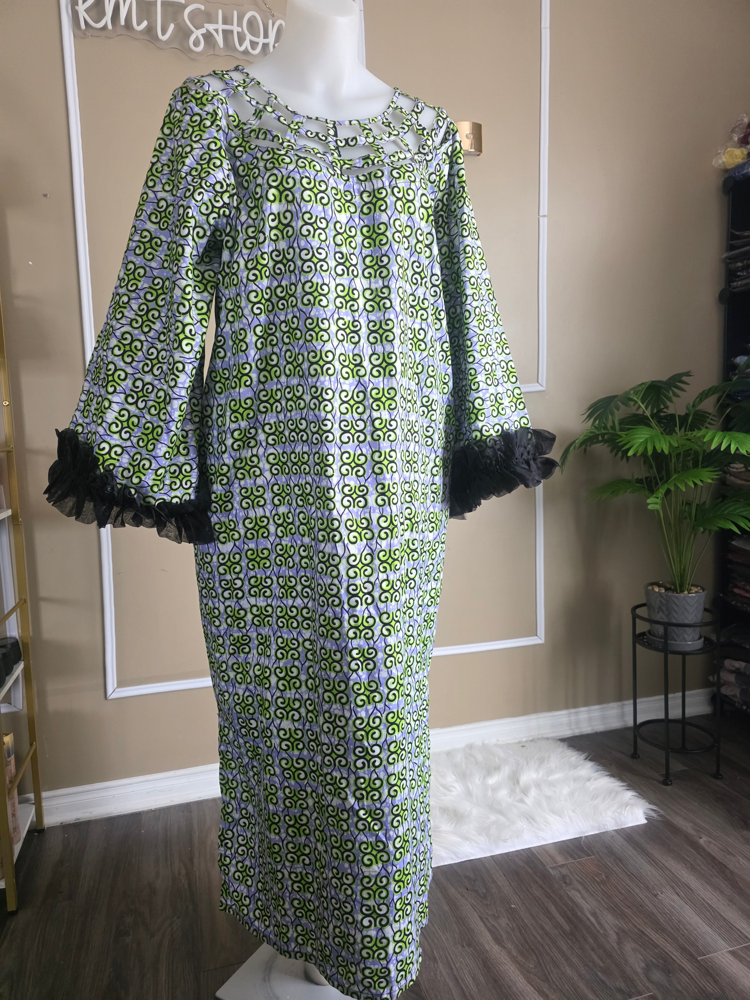 Robe midi - boubou moderne