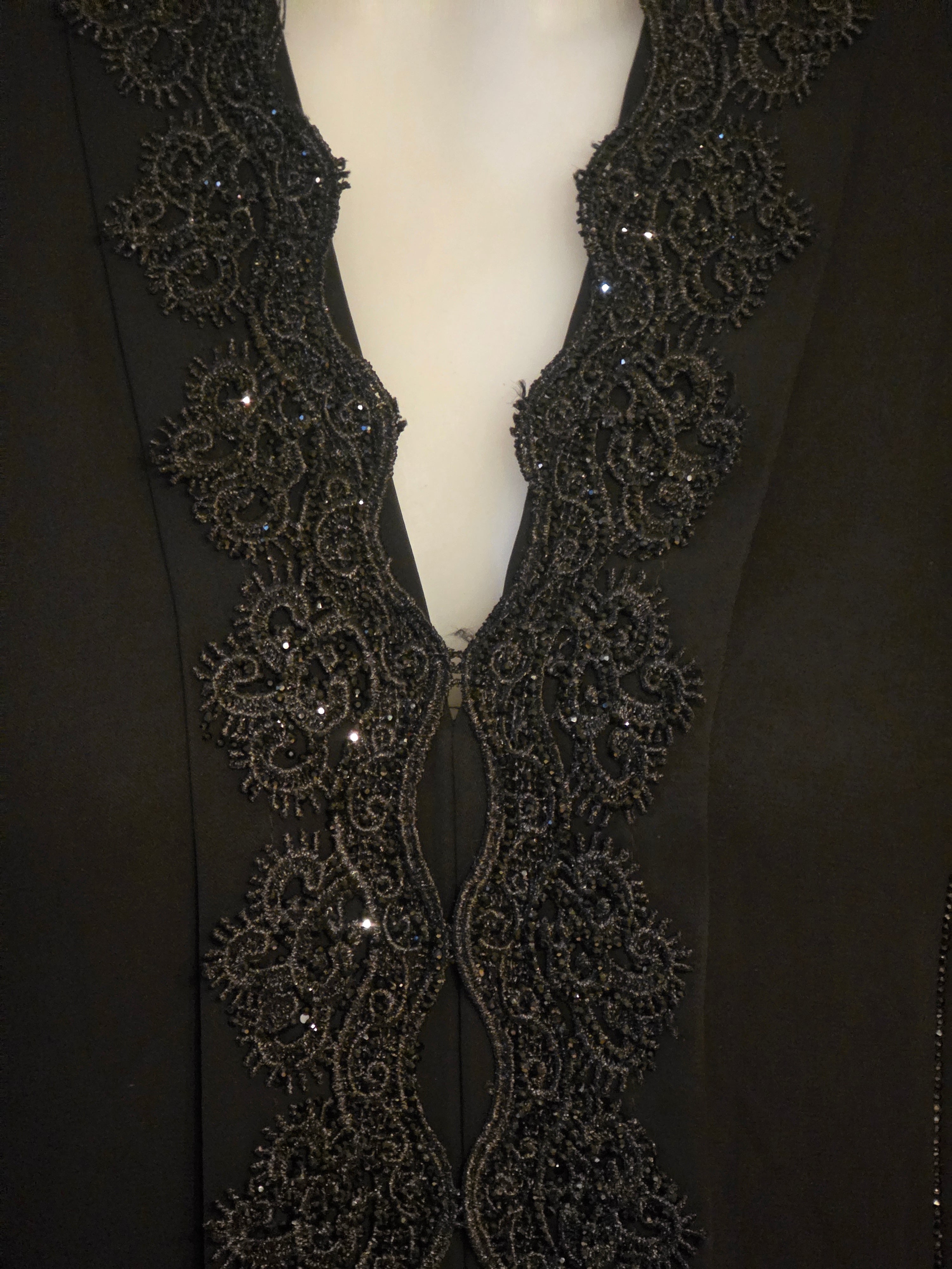 Abaya Black Diamond – Élégance instantané