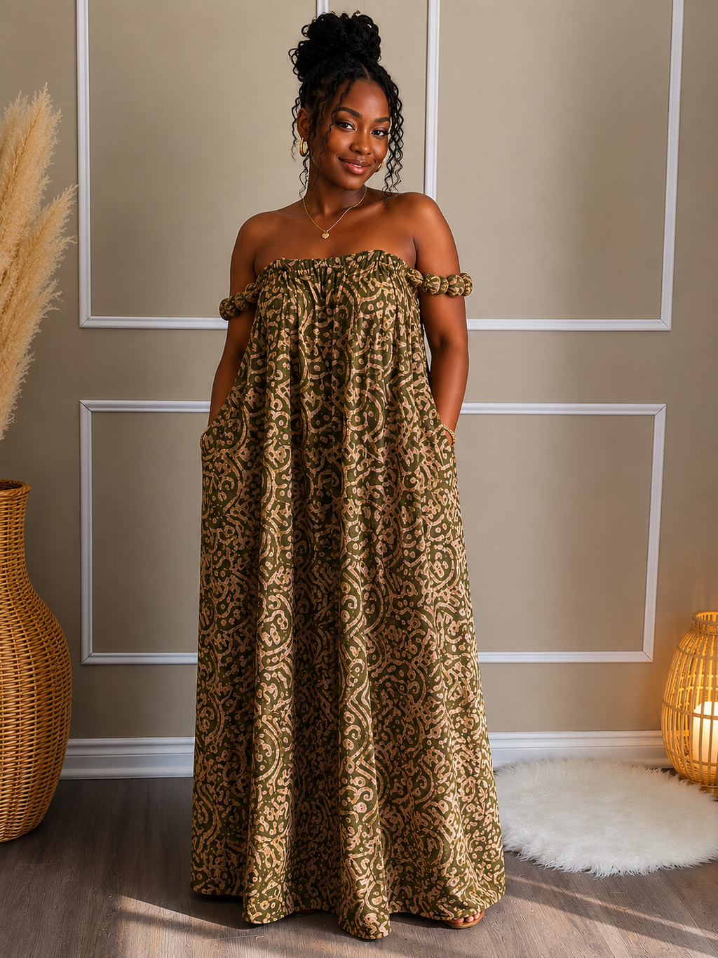 Robe maxi ADIRÉ Premium - Taille unique