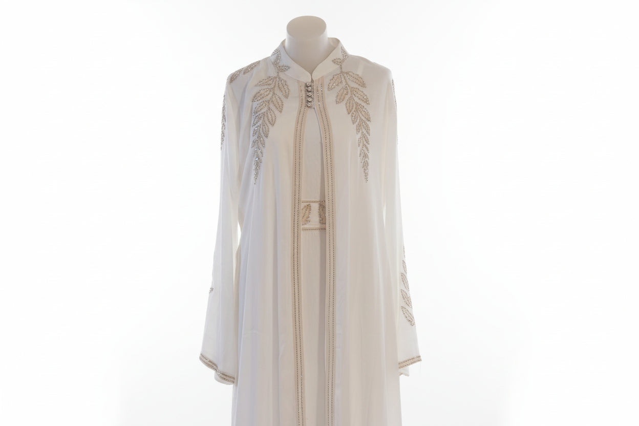 Abaya Éclat Royal - 2 pièces