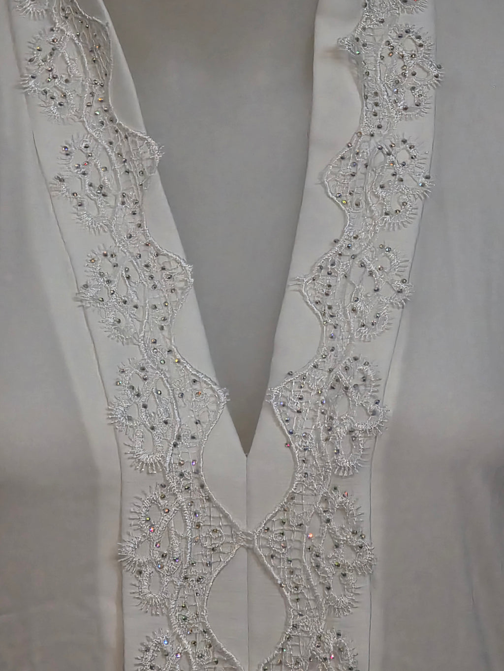 Abaya Élégance white