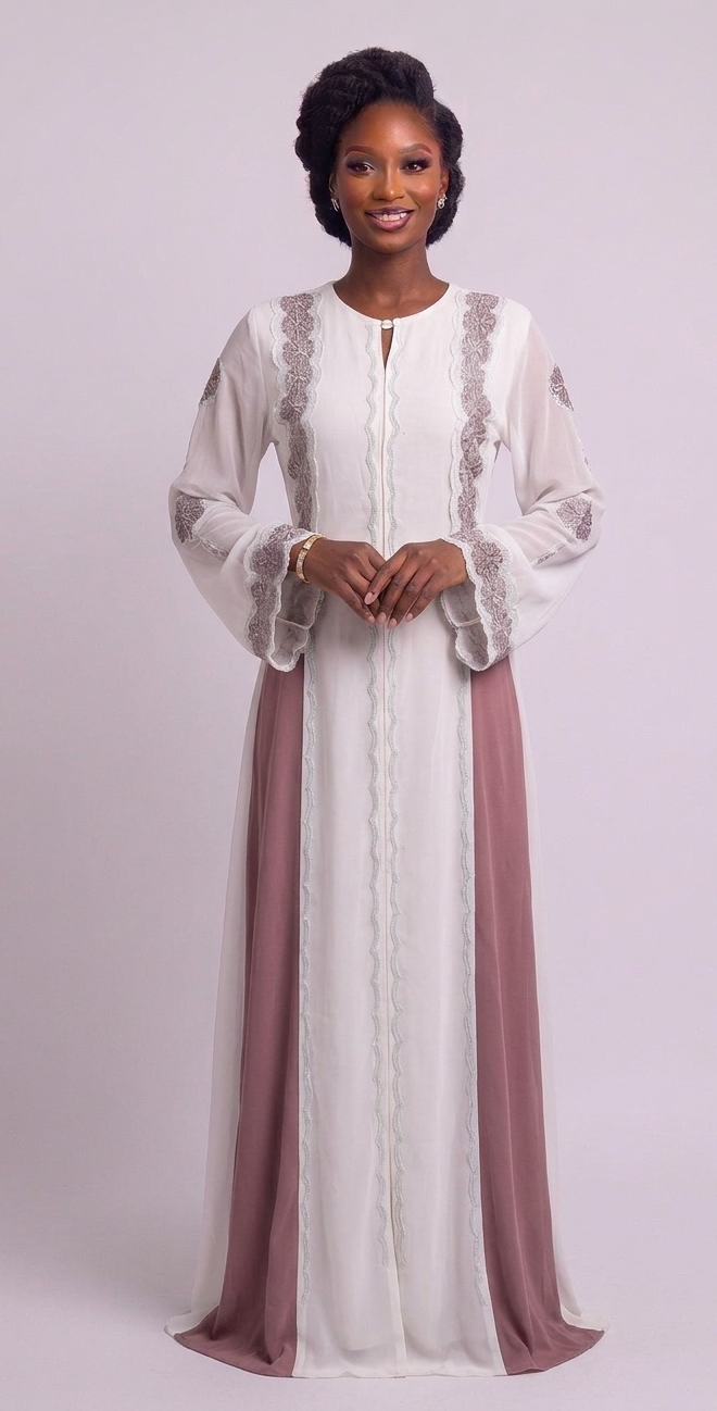 Abaya Perla - Marron