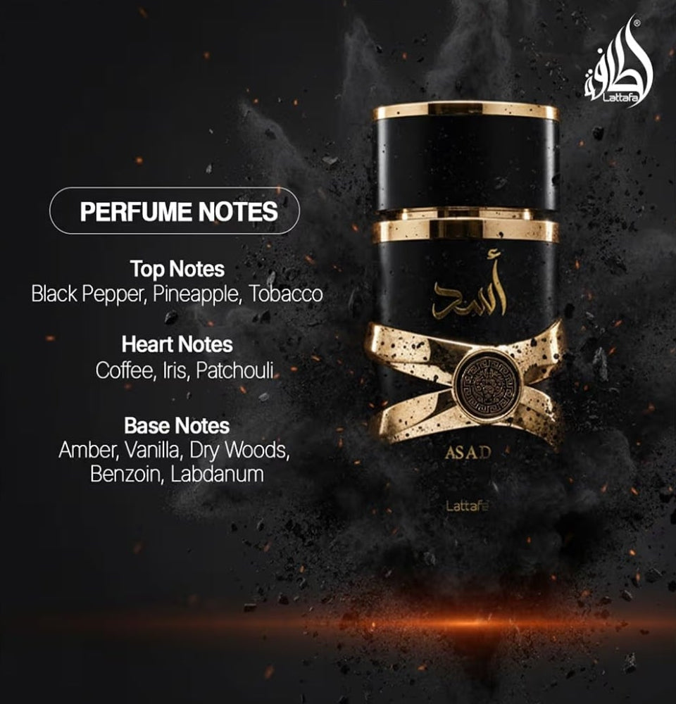 Lattafa Asad - Eau de parfum 100 ml
