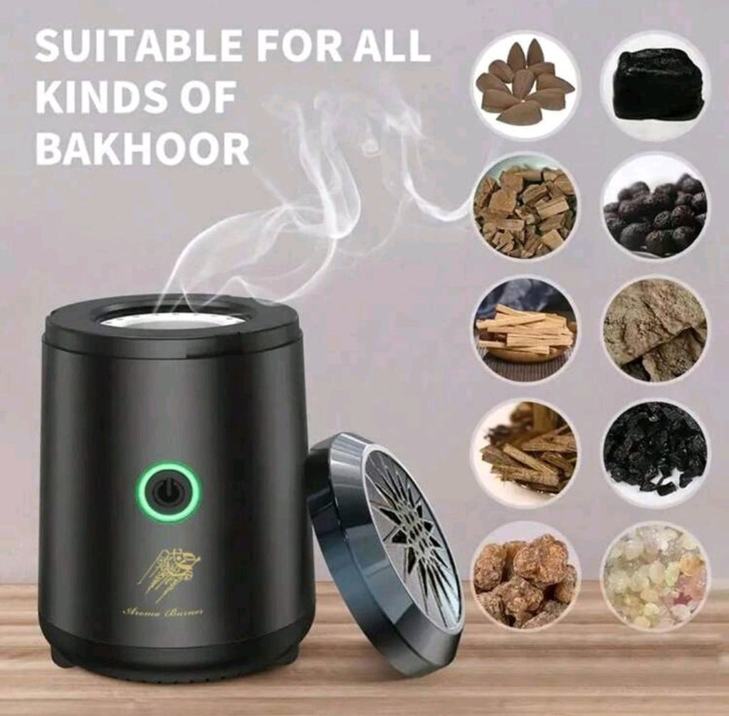 Brûleur d'Encens Électrique Portable Luxury - Édition Zen