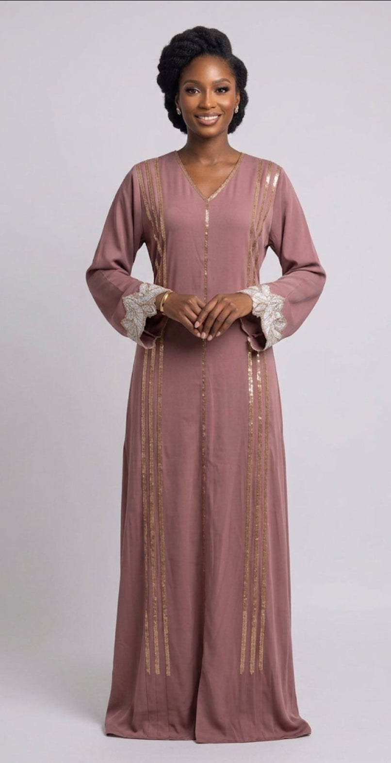 Abaya Sultana - Rose