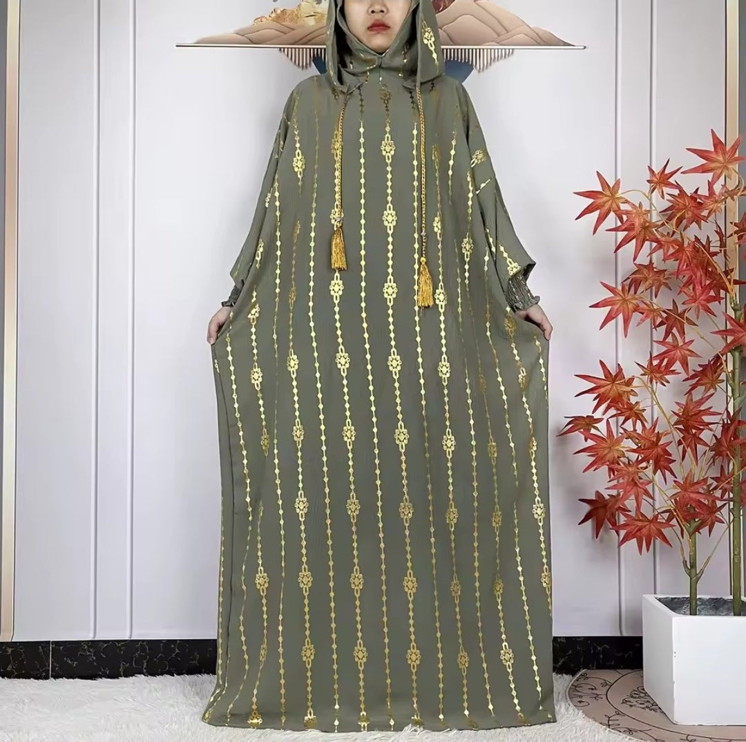 Robe capuche
