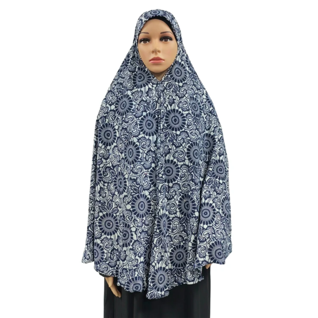 Hijab grand à enfiler