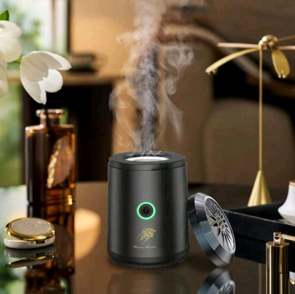Brûleur d'Encens Électrique Portable Luxury - Édition Zen