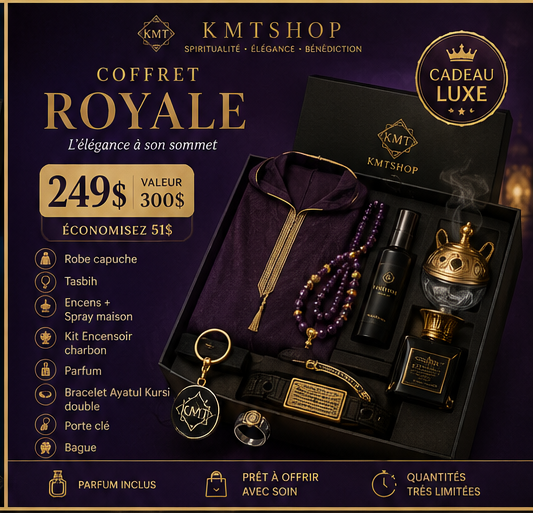 Coffret Royal - l'élégance à son sommet Emballage cadeau de luxe compris