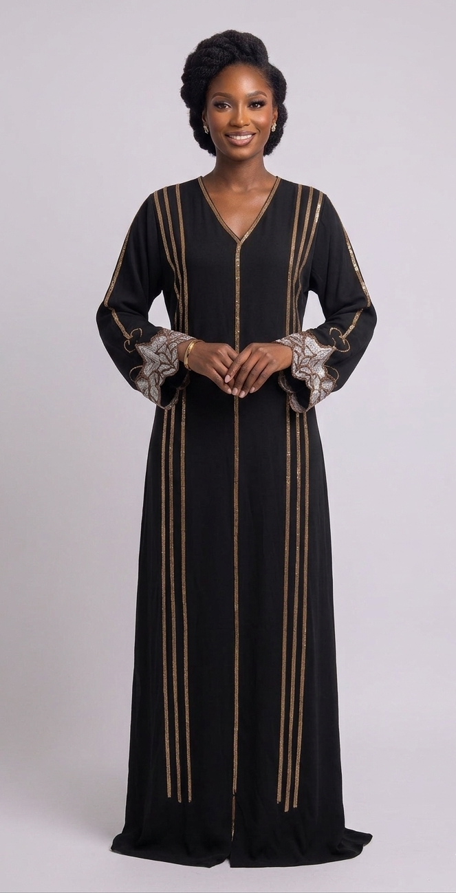 Abaya Sultana - Noir