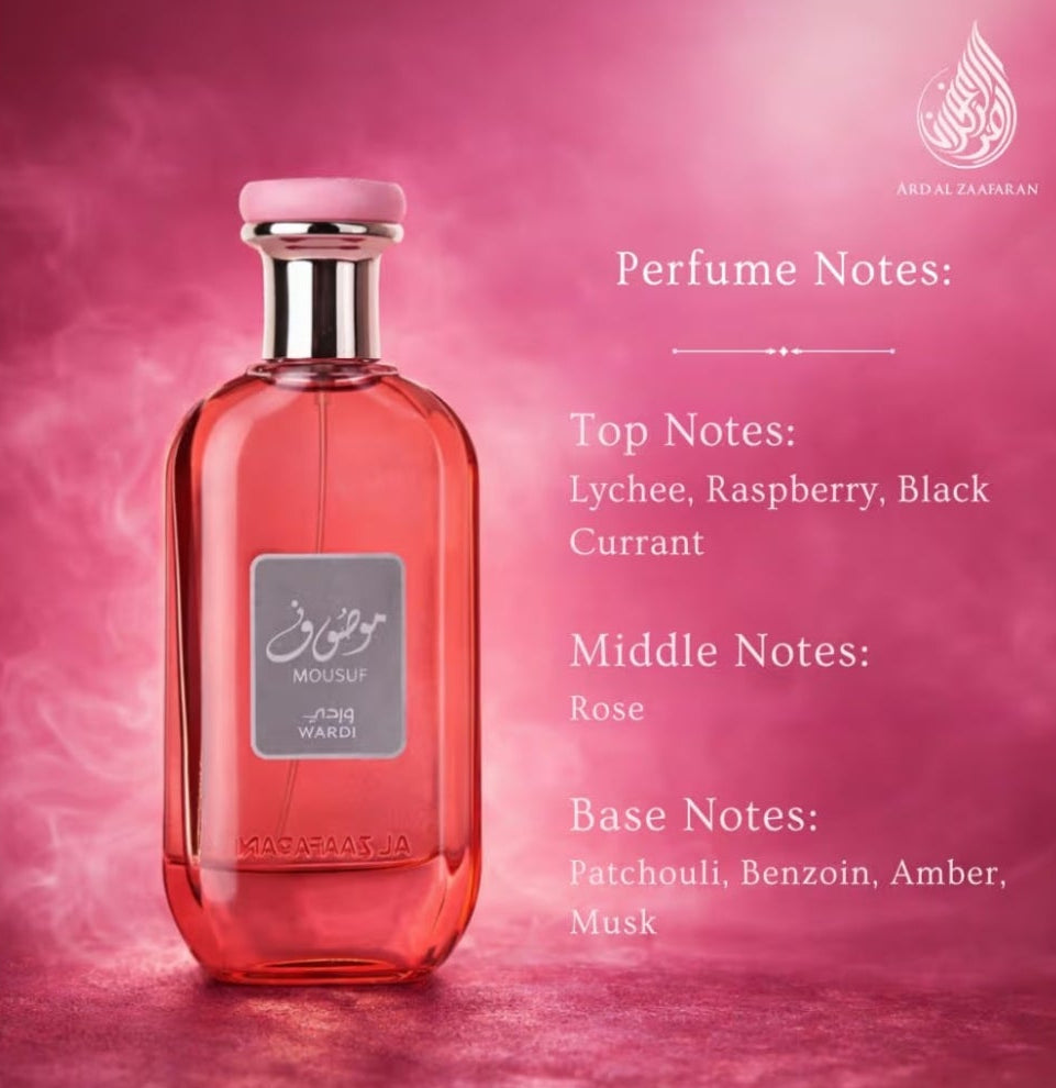 Ard Al Zaffran Mousuf Wardi - Eau De Parfum 100 ml