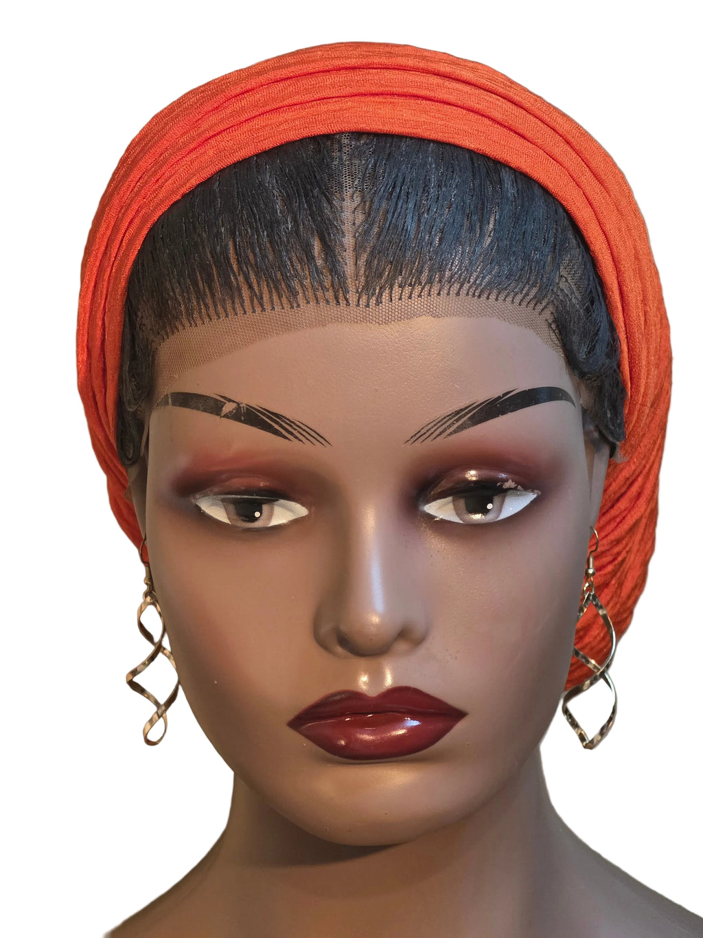 Chic trompe-l'oeil forehead