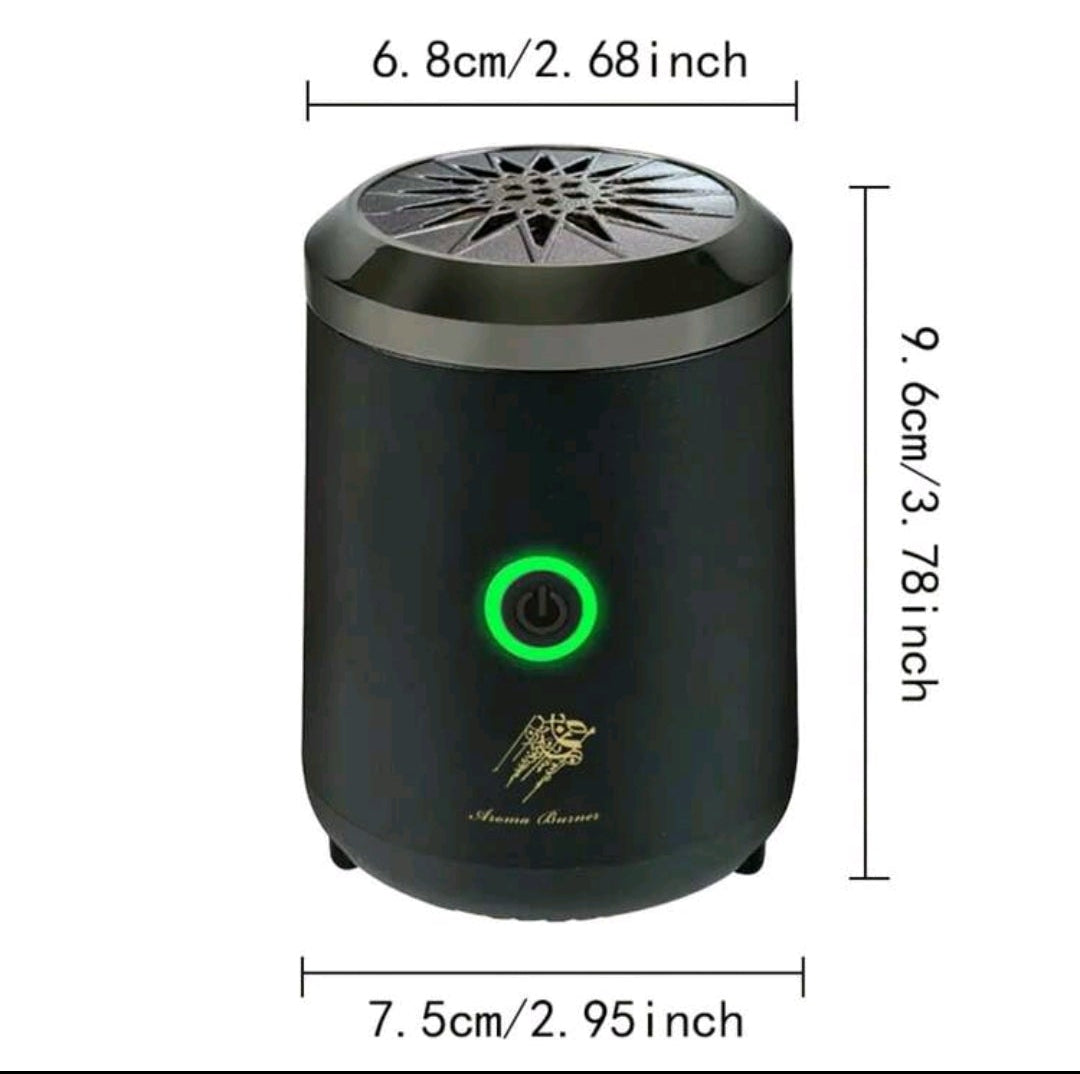 Brûleur d'Encens Électrique Portable Luxury - Édition Zen