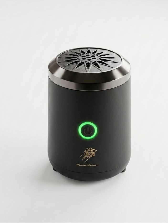 Brûleur d'Encens Électrique Portable Luxury - Édition Zen