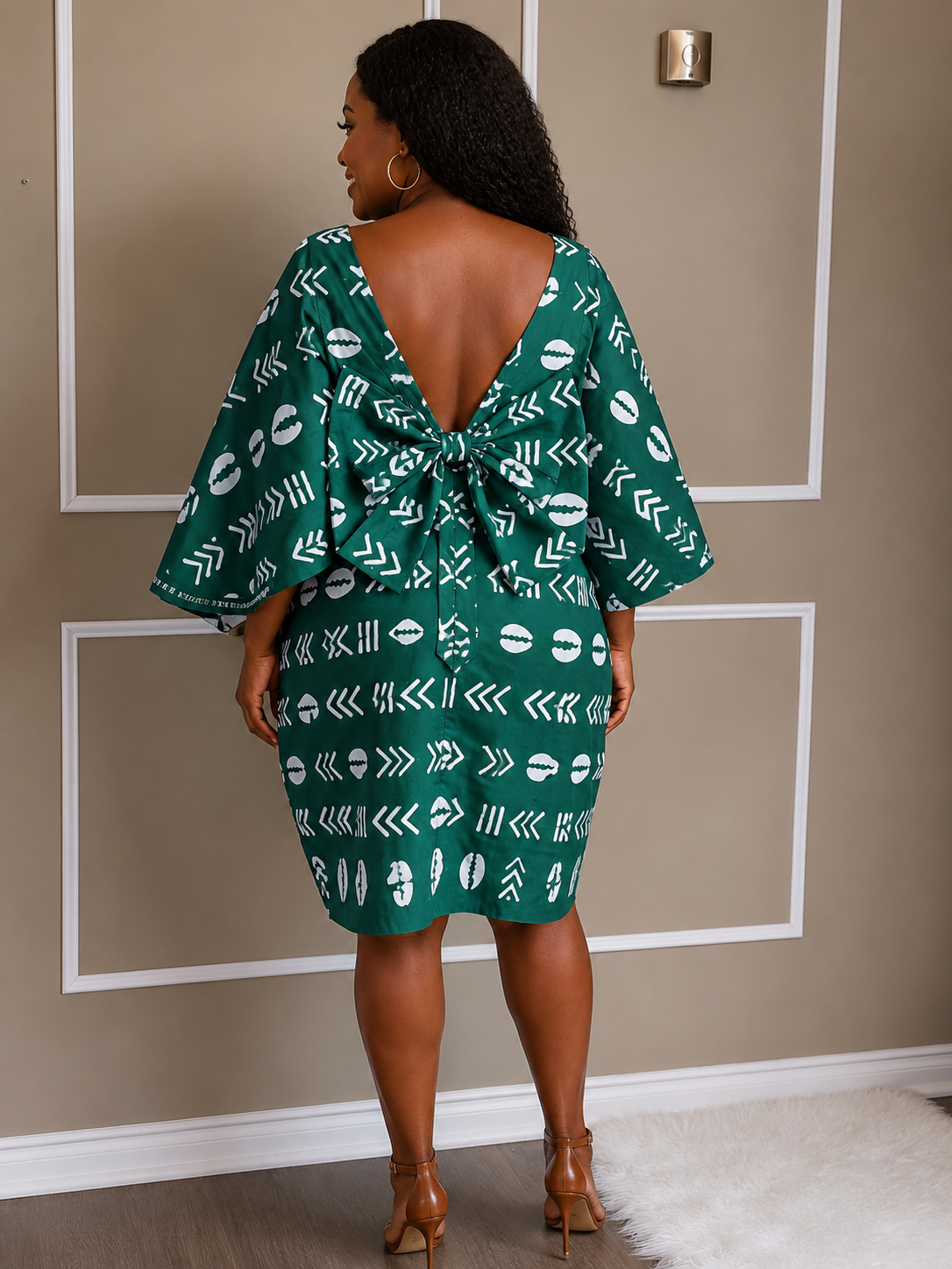 Robe papillon