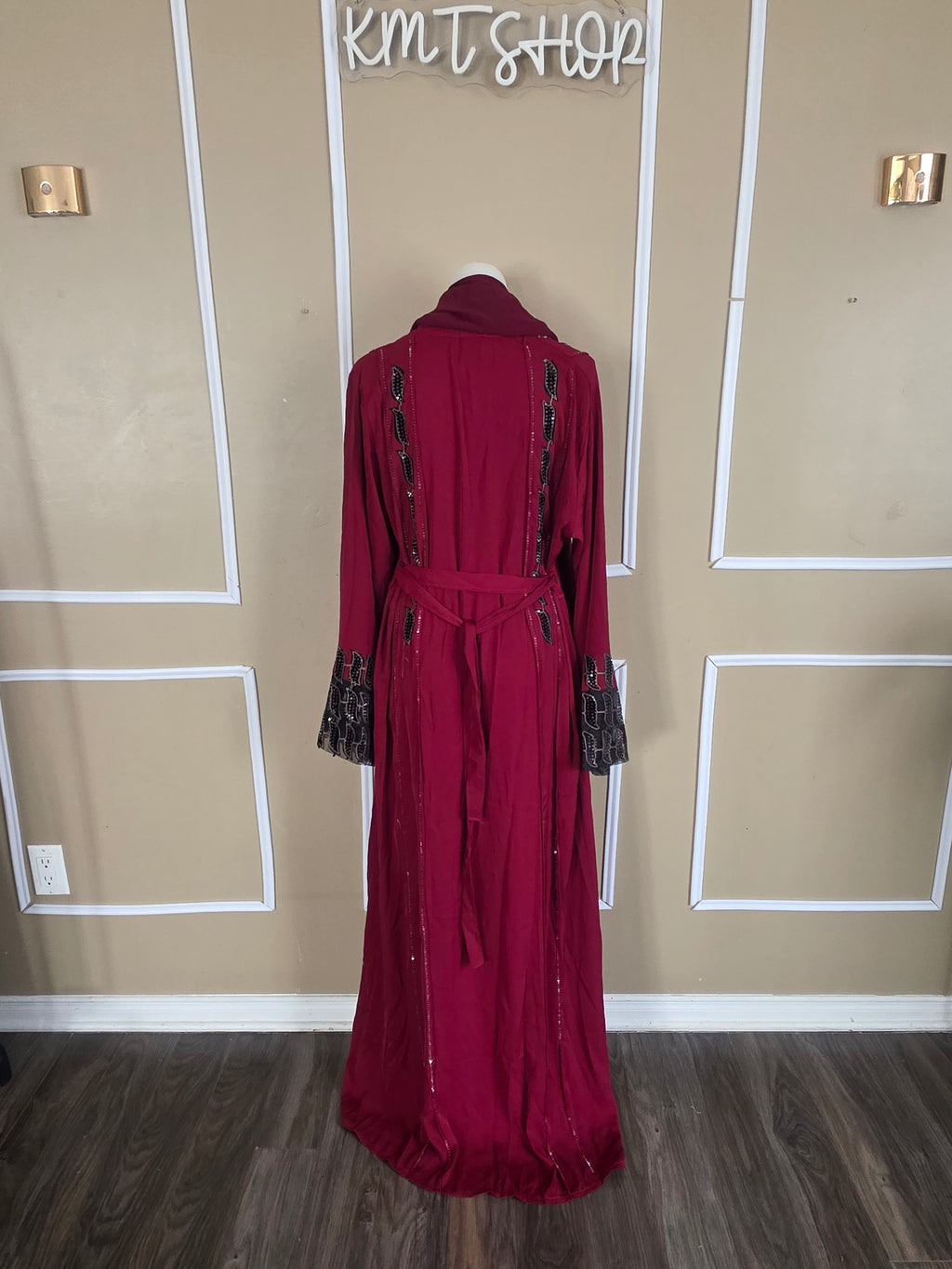 Abaya Élégance Ruby