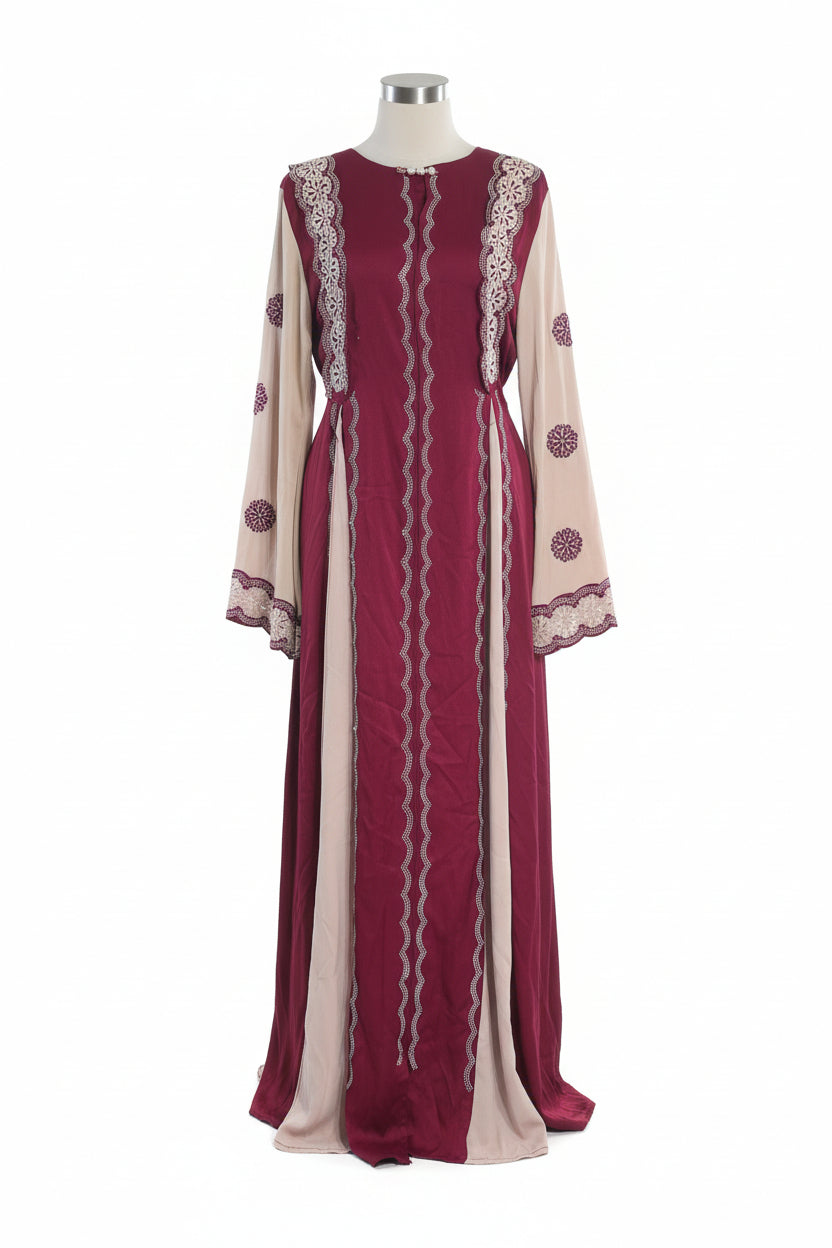 Abaya Perla - Rouge