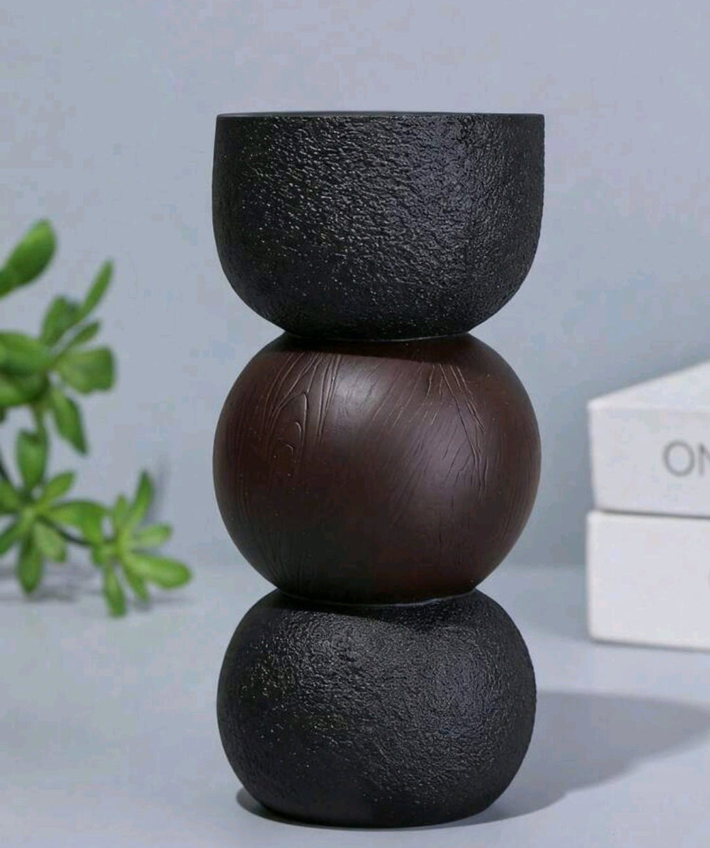 Sculpta Zen – Brûleur d’encens premium Noir