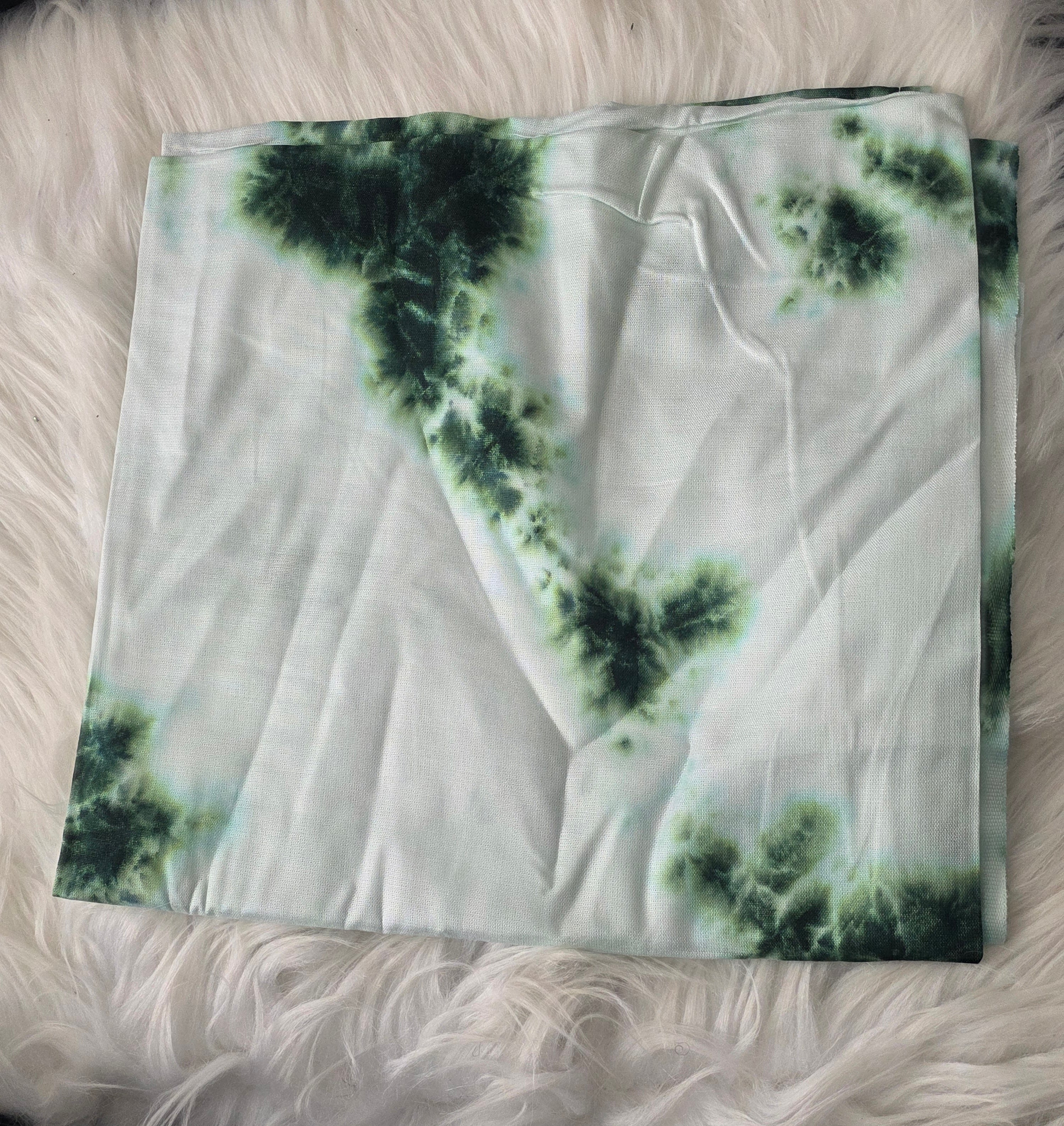 Boubou coton - grand foulard assorti