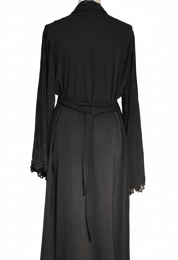 Abaya Black Diamond – Élégance instantané